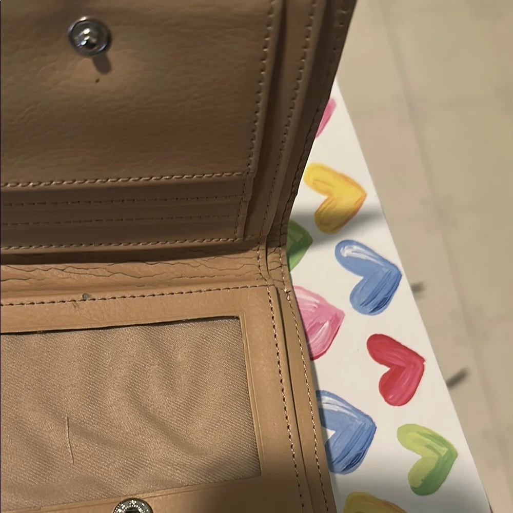 Tan Leather Wallet